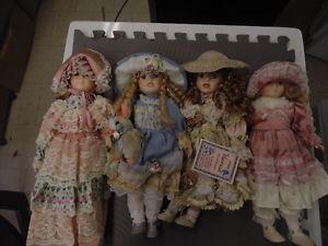 vintage antique show quality dolls in pristine condition.