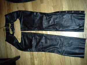 3 Sets of Screaming Eagle Leather Chaps (Benefits SPCA)