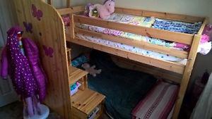 Bunk bed and Mattresses