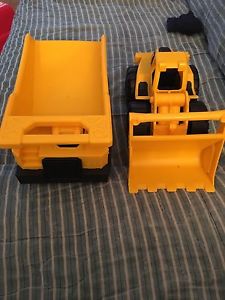 CAT Dump Truck and Front Loader