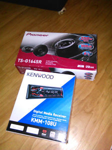 Car speakers Kenwood digital receiver