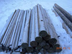 Cedar posts used