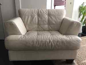 Cindy Crawford Leather couch and love seat