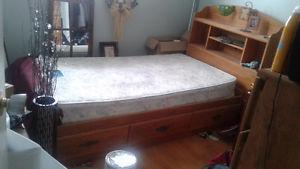 For sale one mate's bed and dresser