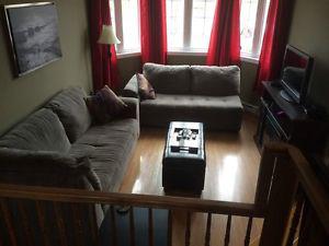 Grey sectional for sale!