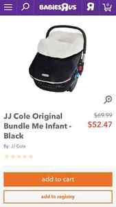 JJ Cole infant car seat cover