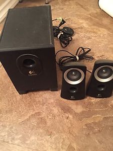 Logitech Speakers and Subwoofer