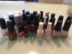 Lot of nail polish