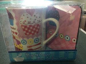 Mug with Coaster Gift Set