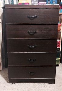 Refinished antique dresser set