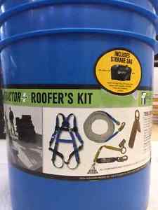 Roofer's Safety Harness Kit