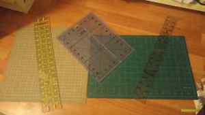 Self healing craft mats & craft rulers