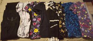 Size sm scrub tops and bottoms