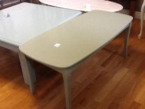 Soft green coffee table