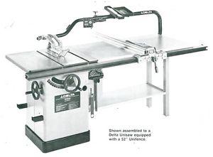 Table Saw Delta Unisaw