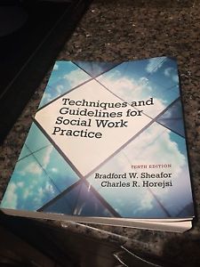 Techniques and guidelines for social work practice