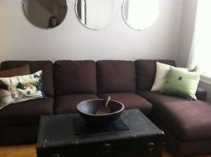 couch and chaise