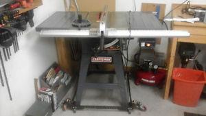 craftsman 10 inch table saw