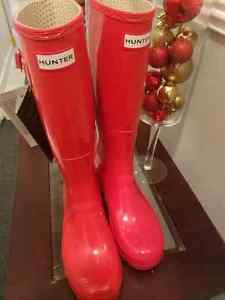 Brand New Red Hunter Boots