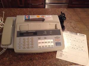 Brother fax machine and HP desk jet 845c printer.