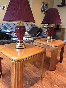End Tables And Lamps