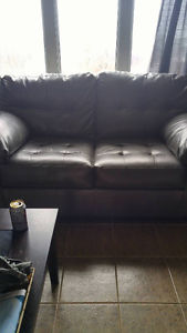 NEW LEATHER COUCHES