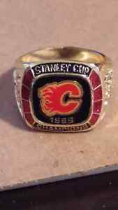 Selling Calgary flames hockey ring