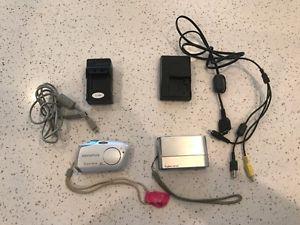 2 FREE point and shoot cameras