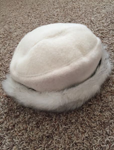 A warm and fashion lady's winter hat