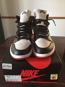 Air Jordan 1 "Black toe" size 10
