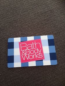 Bath and body gift card