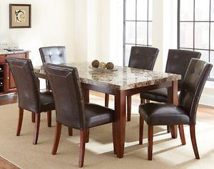 Black Formal 7-Piece Dining Package