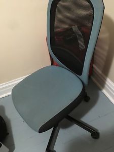Blue IKEA computer chair!