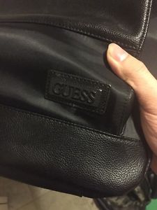 Guess leather messenger bag