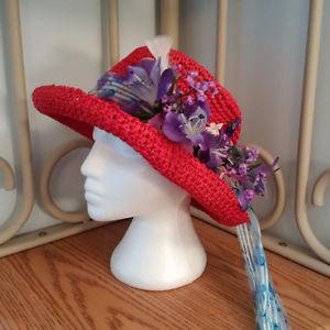 Ladies of the Red Hat Society - 3 Fashionable Red Hats For