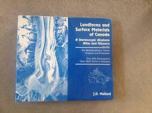 Landforms and Surface Materials of Canada+Stereoscope (like