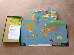 Leap Frog kids interactive map