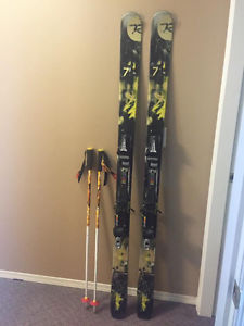 MENS 180cm downhill skis