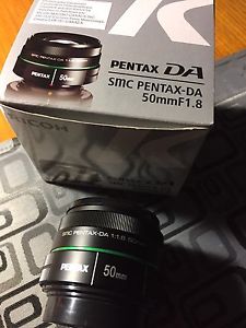 Pentax 50mm prime lens