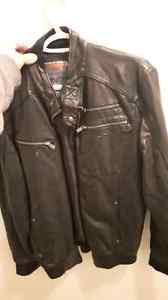 Point zero leather jacket 25$!! Size medium!!