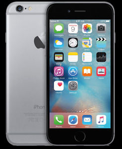 Telus Black/Grey iPhone 6 16GB