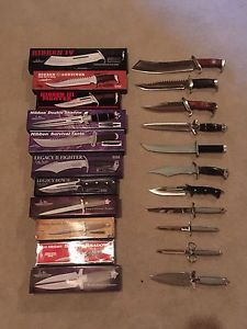 Various Gil Hibben Knives