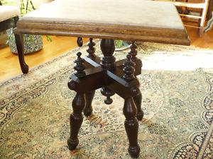 Victorian Table with Marble Top