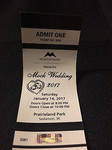 Wanted: Mock Wedding