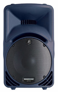 mackie srm450v2 powered speakers with case