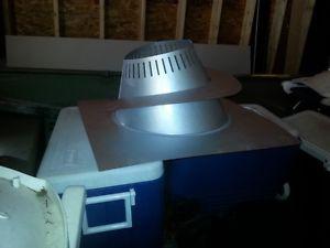 roof kit for a 6 inch insulated chimney