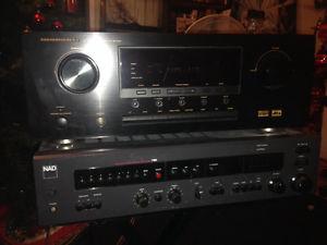 2 NAD stereos for repair or parts