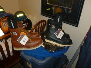2 PAIR IRONWORKER BOOTS FOR SALE