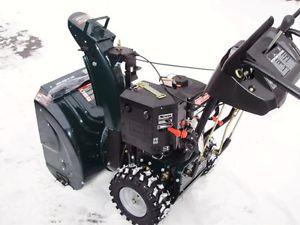24" Craftsman snow blower 9 hp.