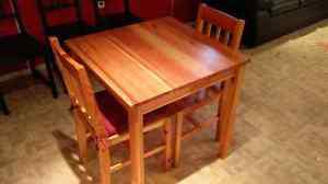 APARTMENT DINING SET TABLE AND CHAIRS